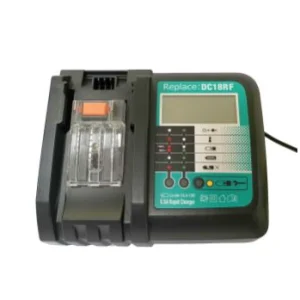 شارژر سریع ۶ آمپر با نمایشگر مناسب برای Makita 18V مدل DC18RF