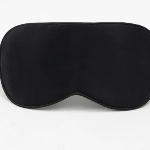 چشم‌بند خواب دو‌رو ابریشمی با بند قابل تنظیم