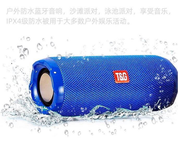 اسپیکر بلوتوث قابل حمل TG191 با طراحی پارچهای و ضدآب