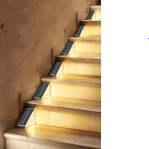 چراغ خورشیدی ضدآب پله فضای باز مدل ACL-GD22 0 ( بسته 6 عددی )