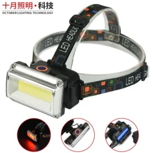 هدلامپ شارژی COB مناسب کار و تعمیرات