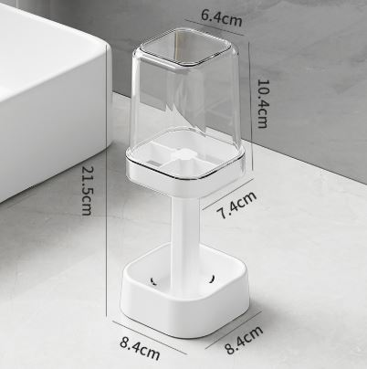 لیوان دهانشویه با درب ضدگردوغبار و قابلیت تنظیم ارتفاع