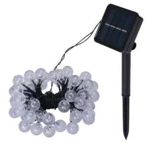 ریسه چراغ LED خورشیدی تزئینی فضای باز