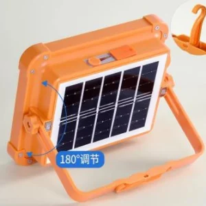 چراغ اضطراری LED خورشیدی فوق‌العاده پرنور مناسب کمپ و منزل