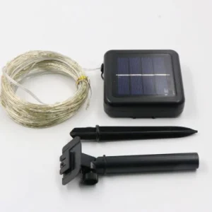 ریسه چراغ LED سیم مسی خورشیدی ضدآب برای فضای باز