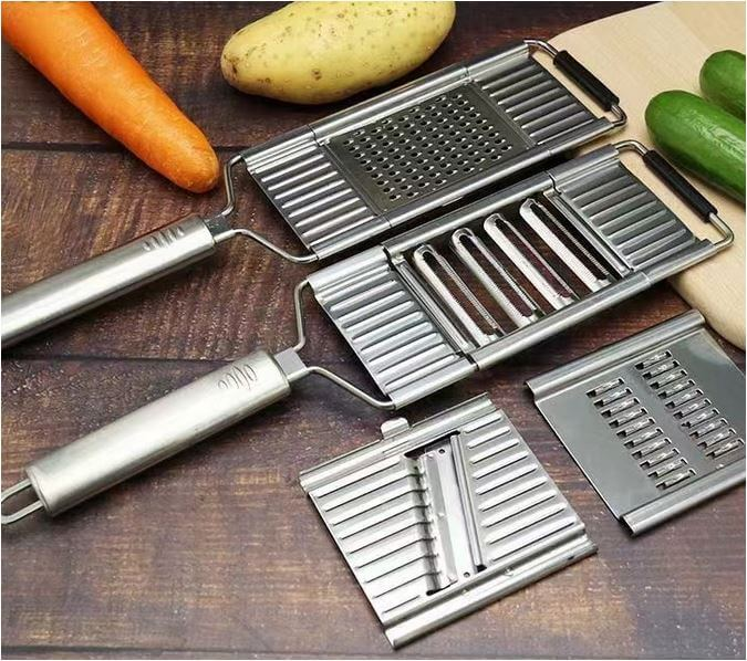 رنده و برشدهنده چندکاره استیل ضدزنگ مخصوص میوه و سبزیجات
