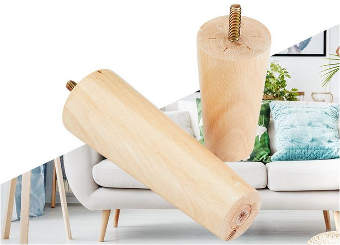 پایه چوبی مبلمان از جنس چوب طبیعی