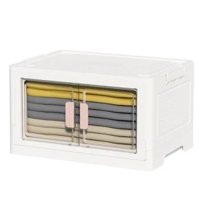 کشوی نظم‌دهنده پلاستیکی شفاف و تاشو با درب دوطرفه