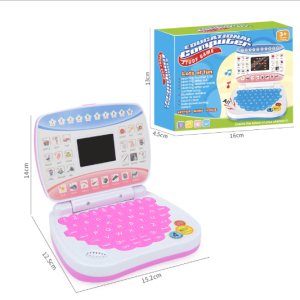 لپ‌تاپ اسباب‌بازی آموزشی با صفحه‌نمایش LED و موسیقی