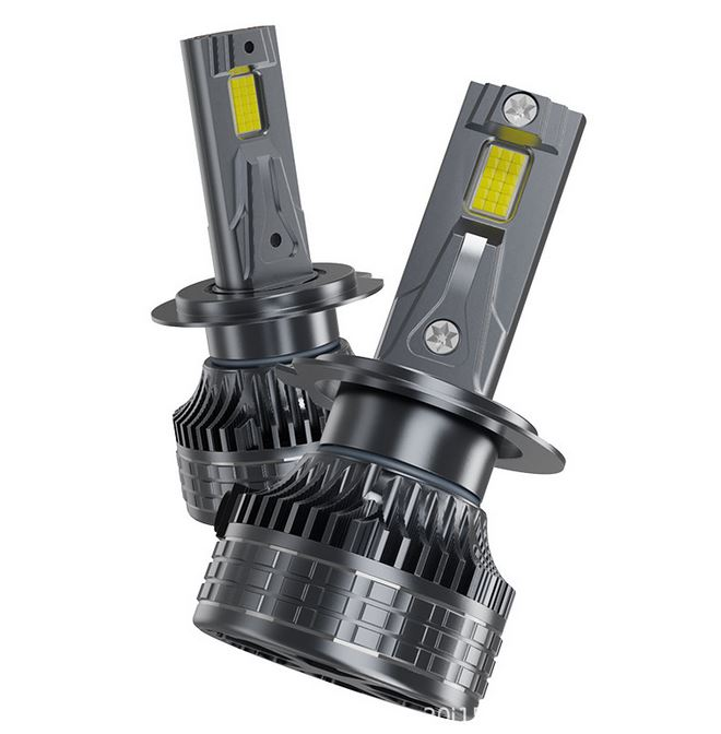 چراغ جلوی خودرو LED دو لوله مسی مدل K12