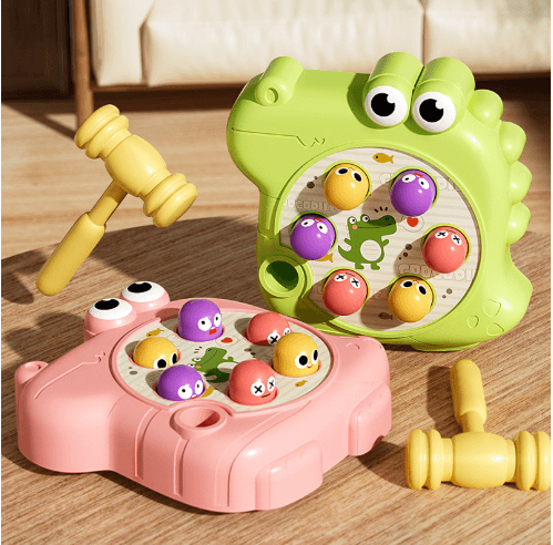 اسباببازی ضربهزدن به موش مدل تمساح موزیکال