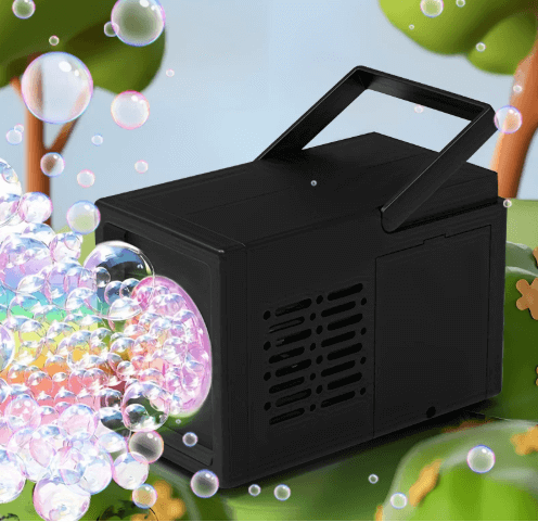 دستگاه حبابساز برقی کودکانه با نور مناسب جشن
