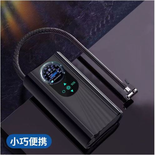 پمپ باد فندکی خودرو قابل حمل دیجیتال