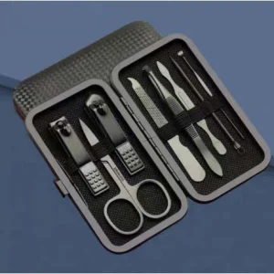 ست ۲۴ عددی ناخن‌گیر مشکی کلاسیک