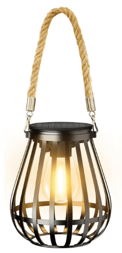 چراغ آویز خورشیدی OLUO مدل OL-35 مناسب باغ و فضای باز