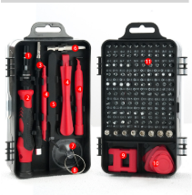 ست پیچ‌گوشتی و ابزار تعمیراتی ۱۱۵ کاره CHTON مناسب ساعت، موبایل و لپ‌تاپ