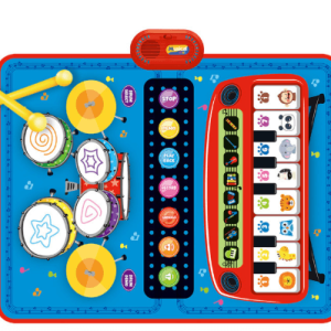 فرش موسیقی و درام کودکانه ۳ کاره سایز ۹۰×۷۰ سانتی‌متر