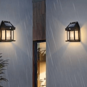چراغ دیواری خورشیدی فیلامنتی با سنسور حرکتی