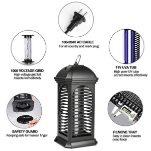 لامپ برقی کشنده پشه ۱۱ وات خانگی و فضای باز