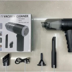 جارو شارژی بی‌سیم قابل‌حمل خودرو و خانه