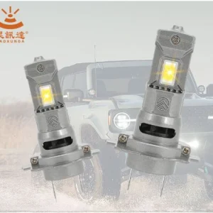 لامپ جلوی خودرو LED مدل H7 قابل نصب مستقیم