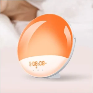 چراغ بیدارباش هوشمند با نور طلوع مصنوعی مدل MZ-2024042607