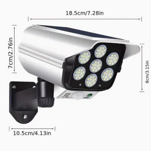 چراغ خورشیدی طرح دوربین نظارتی مدل JD-2178T