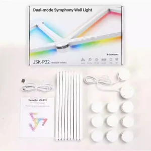 چراغ دیواری LED مدولار بلوتوثی مدل JSK-P22