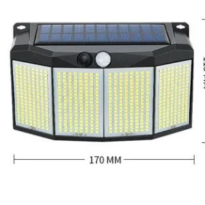 چراغ دیواری خورشیدی ۲۰۲۵ مناسب فضای باز و حیاط