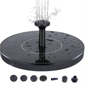 چشمه خورشیدی قابل حمل برای باغ و فضای باز (مدل‌های مختلف)