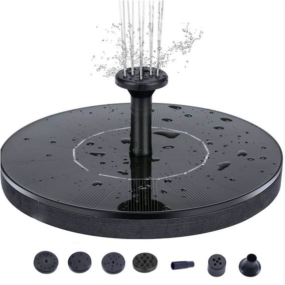 چشمه خورشیدی قابل حمل برای باغ و فضای باز (مدلهای مختلف)