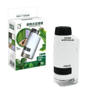 میکروسکوپ قابل حمل کودکان با بزرگنمایی ۱۸۰ برابر