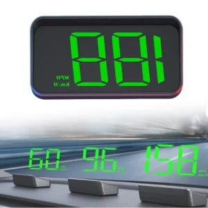 نمایشگر هدآپ خودرو مدل M1 M2 با GPS و سرعت‌سنج