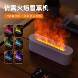 دستگاه بخور و خوشبوکننده با افکت شعله رنگی مدل 1174569