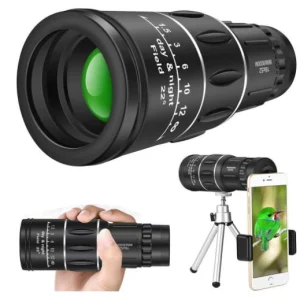 دوربین تک‌چشمی ۱۶x۵۲ مخصوص فضای باز و دید در شب