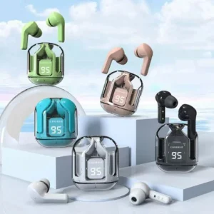 هندزفری بلوتوثی Air31 XT16 با طراحی شفاف و شارژدهی مناسب