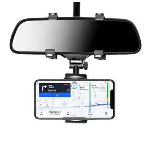 پایه نگهدارنده موبایل خودرو قابل نصب روی آینه عقب برای مسیر‌یابی