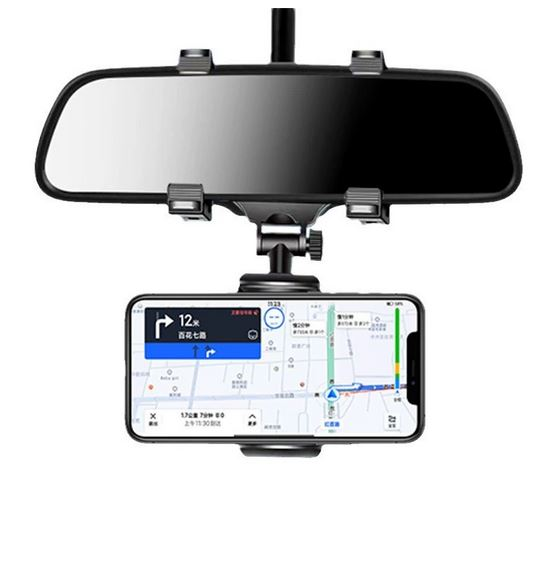 پایه نگهدارنده موبایل خودرو قابل نصب روی آینه عقب برای مسیریابی
