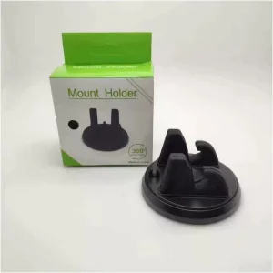 پایه نگهدارنده موبایل خودرو با چرخش ۳۶۰ درجه مناسب داشبورد و میز