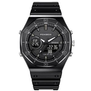 ساعت مچی مردانه FOXBOX با نمایشگر دوگانه و قابلیت‌های چندمنظوره