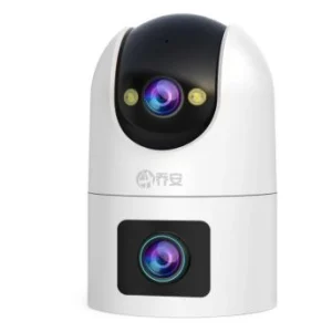 دوربین بی‌سیم فضای باز دو لنزه با دید در شب و پوشش کامل