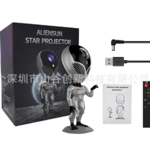 چراغ شب پروژکتوری فضایی مدل ربات سخنگو