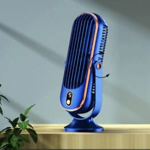 پنکه رومیزی سردکن ساکت و شارژی با حرکت بالا/پایین