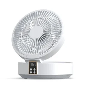 پنکه دیواری USB 2025 – قابل شارژ و کم‌صدا مناسب خانه، اداره و خوابگاه