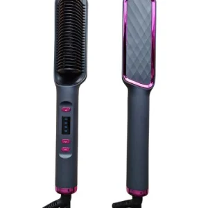 برس حرارتی صاف‌کننده و فرکننده مو با نمایشگر LCD و تنظیم دما