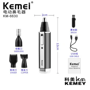 موزن و اصلاح چندکاره Kemei KM-6630 مدل ۴ در ۱