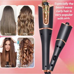 فرکننده موی تمام‌اتوماتیک U شکل، مناسب موهای خشک و مرطوب، ۲۲ میلی‌متری