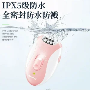 دستگاه اپیلاتور برقی ضدآب و قابل حمل KEMEI مدل KM-189B