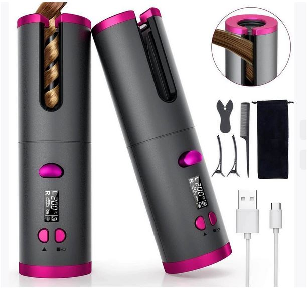 فر کننده موی اتوماتیک شارژی NUHU مدل بیسیم