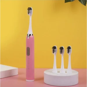 مسواک برقی صوتی Meiguo – بسته دو عددی آبی و صورتی